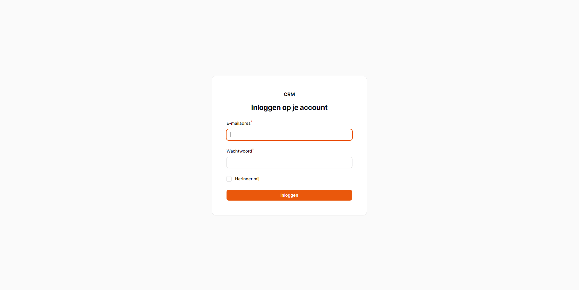 Het beheerscherm van het Vimonto CMS